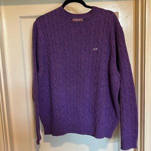 Vineyard Vines Large Purple Sweater